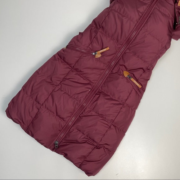 Wanakome Calypso Mulberry Long Down Parka Jacket - Picture 3 of 5